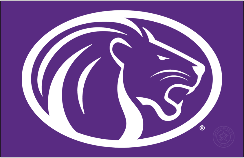 North Alabama Lions 2012-Pres Alt on Dark Logo v2 diy iron on heat transfer